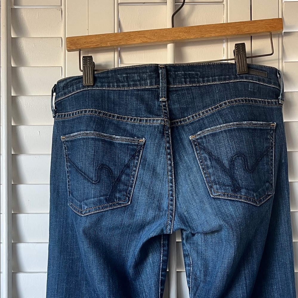 Citizens of Humanity Dark Blue Flare Jeans - Picture 3 of 7